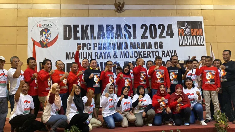 Prabowo Mania 08 Getarkan Madiun Raya dan Mojokerto Raya